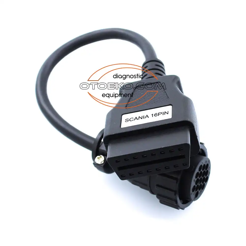 كابل ووصلة الفحص والتشخيص الصناعية Daf 16 Pin – Obd2 (DAF) عالية الاعتمادية - 16